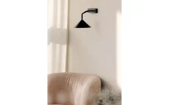 Curve Vägglampa Svart