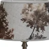 Daga Oval Lampskärm 20cm Mörkrost