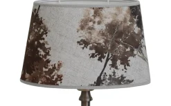 Daga Oval Lampskärm 20cm Mörkrost