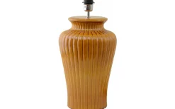 Dahlia Lampfot 50cm Glossy Mustard