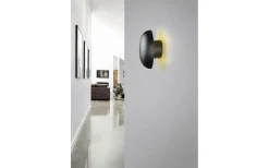 Davey Vägglampa LED mattsvart uppladdningsbar