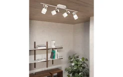 Davida Takspotlight 78cm GU10 LED 3000K 4x5W Vit