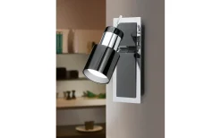 Davida Vägglampa LED 3000K 4,6W Nickel/Svart