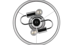 Davos Plafond 30cm 2xE14 krom/vit