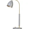 Deluxe Bordslampa 51cm LED GU5,3 Grå/Mässing