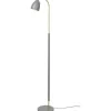 Deluxe Golvlampa 133cm LED GU5,3 Dimbar Grå/Mässing