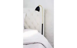 Deluxe Golvlampa 133cm LED GU5,3 Dimbar Svart/Mässing