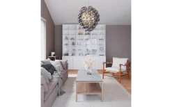 Deluxe Taklampa 64cm Grå