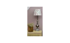 Denton Lampfot 56cm Silver