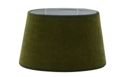 Derby Lampskärm Oval 20cm Olivgrön