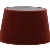 Derby Lampskärm Oval 30cm Roströd