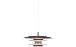 Diablo Taklampa 30cm Svart/Röd