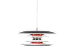 Diablo Taklampa 40cm Svart/Röd