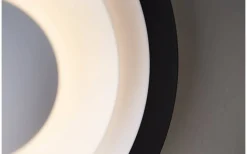 Diablo Vägglampa Ø30cm Svart/Röd