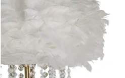 Diamon Golvlampa Fjädrar 165cm Guld