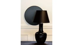 Dilbar Small Lampfot 36cm E27 Black Marble