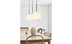 Dione Taklampa 105cm 3L Opal/Svart