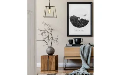 Diplomat Taklampa 28cm Svart