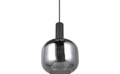 Diva Fönsterlampa 20cm E27 mattsvart/förkromad
