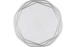 Dizzy Plafond LED vit/krom stjärnljus