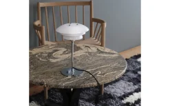 DL20 Bordslampa 30cm Opal/Krom