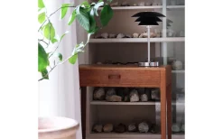 DL20 Bordslampa 30cm Svart/Krom