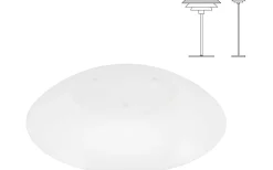 DL31 Reservglas Toppskärm Bordslampa/Golvlampa