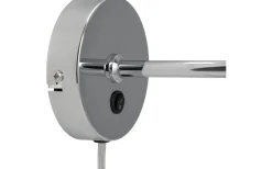 DL20 Vägglampa Opal/Krom