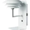 DL20 Vägglampa USB Vit/Krom