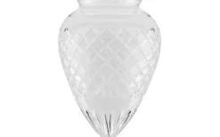 Droppskärm 80/120 - Klart rutslipat kristallglas