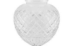 Droppskärm 100/190 - Klart rutslipat kristallglas