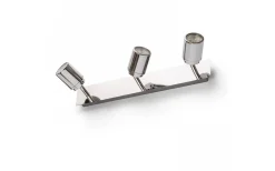 Dublin III Vägglampa 40cm Krom GU10 IP44