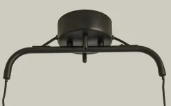 Dublin Taklampa 76cm Svart/Matt Mässing