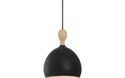 Dueodde Fönsterlampa Ø18cm Svart/Ek
