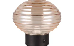 Earl Bordslampa LED matt svart/bärnstensfärgad uppladdningsbar