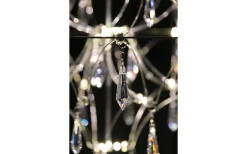 Efesos Kristallkrona 60cm Stål/Klar