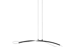 Egidonella Taklampa 90cm LED 3000K 20W Svart/Vit