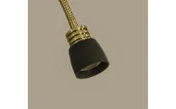 Eketorp Sänglampa LED 3W 2700K Svart/Matt Mässing