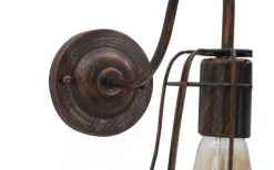 Elegante Vägglampa 27,5cm Brun