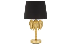 Elephant Bordslampa Elefant 43cm Guld/Svart
