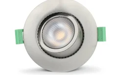Ellen 230V Spotlight Dim to Warm 2200-2700K 6W Borstad Stål IP65