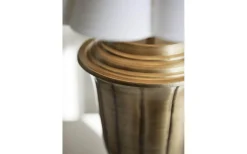 Elli Lampfot 45cm Antikmässing