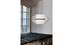 Ellipse Taklampa 50cm Vit/Krom