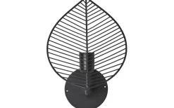 Elm Vägglampa 33cm Svart