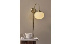 Elsy Vägglampa Mässing