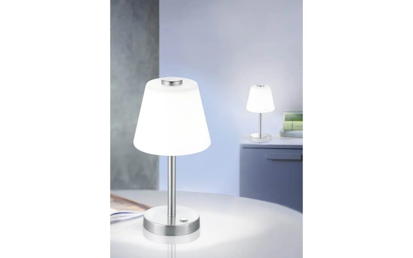 Emerald Bordslampa LED borstat stål