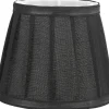 Emily Plisserad Lampskärm Ø16cm Svart