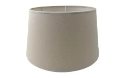 Engelska Fröskal Oval Lampskärm 20cm Beige