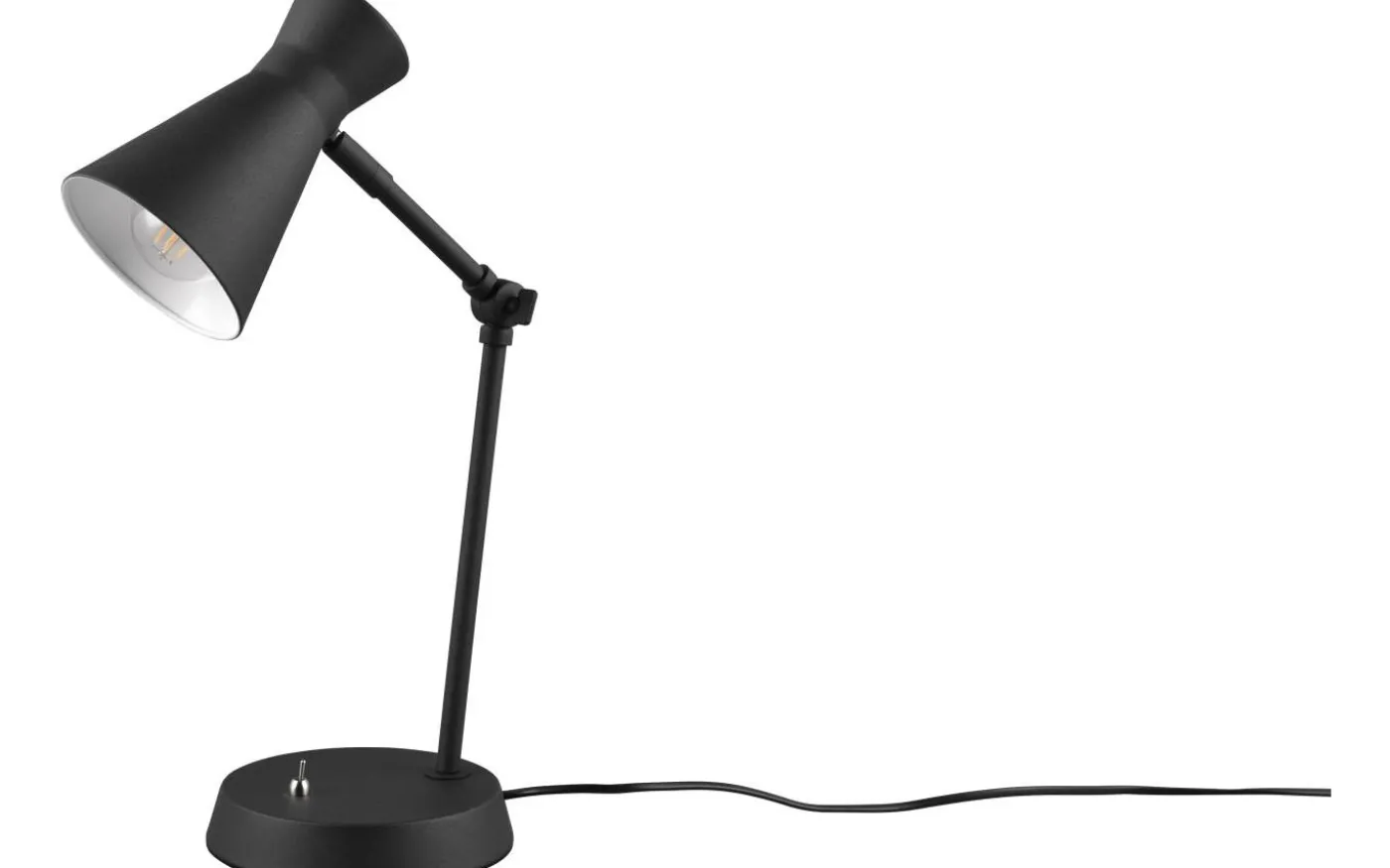 Enzo Skrivbordslampa E27 mattsvart