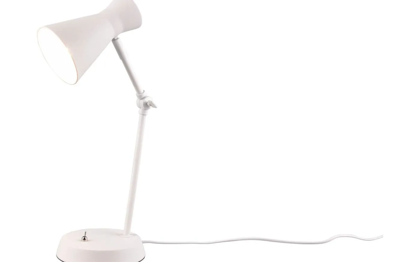 Enzo Skrivbordslampa E27 matt vit